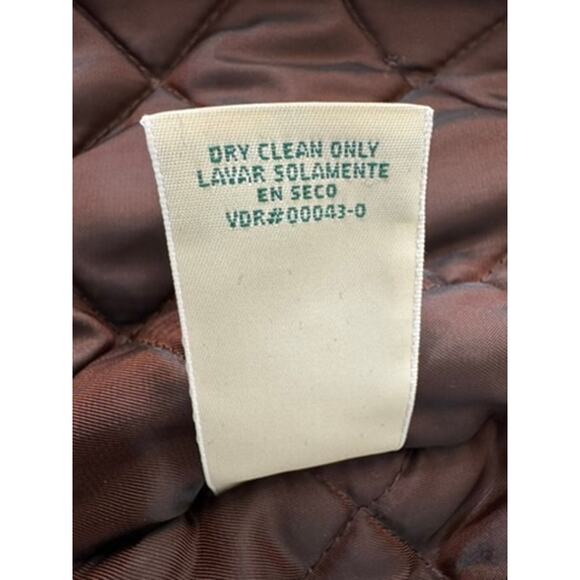 "ST.JOHN'S BAY" Vintage 80% Recycled Wool Zip Up Mens Coat Quilted Preppy Y2K - Picture 8 of 12